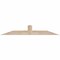 Ekena Millwork Portland Smooth Timber Gable Bracket, Douglas Fir, 48"W x 8"H x 3 1/2"D x 3 1/2"F, 4/12 Pitch GBW048X08X0404POR00SDF - alternate 1